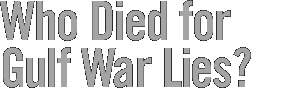 Gulf War Lies